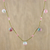 Quartz beaded necklace, 'Fresh Blossoms' - Quartz Beaded Necklace from Thailand thumbail