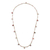 Quartz beaded necklace, 'Fresh Blossoms' - Quartz Beaded Necklace from Thailand (image 2c) thumbail
