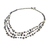 Cultured pearl and quartz long beaded necklace, 'Festive Holiday in Black' - Cultured Pearl and Quartz Beaded Necklace from Thailand (image 2d) thumbail