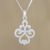 Collar colgante de plata esterlina - Elegante collar colgante de plata esterlina de Tailandia