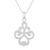Sterling silver pendant necklace, 'Delicate Soul' - Elegant Sterling Silver Pendant Necklace from Thailand