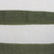 Chal de algodón - Chal de algodón a rayas tejido a mano en color oliva de Tailandia