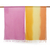 Cotton scarves, 'Sunrise Breeze' (pair) - Handwoven Bright Striped Cotton Wrap Scarves (Pair)