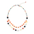 Multi-gemstone station necklace, 'Succulent Drops' - Multi-Gem Station Necklace with Aventurine from Thailand thumbail
