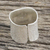 Sterling silver wrap ring, 'Frosty Beauty' - Sterling Silver Wrap Ring from Thai Hill Tribes