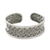 Sterling silver cuff bracelet, 'Classic Weave' - Handcrafted Sterling Silver Cuff Bracelet from Thailand thumbail