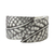 Sterling silver cuff bracelet, 'Jungle Delight' - Handcrafted Sterling Silver Leaf Cuff Bracelet from Thailand thumbail