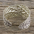 Sterling silver cuff bracelet, 'Jungle Delight' - Handcrafted Sterling Silver Leaf Cuff Bracelet from Thailand (image 2b) thumbail
