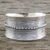 Sterling silver cuff bracelet, 'Touch of Thailand' - Handcrafted Thai Hill Tribe Sterling Silver Cuff Bracelet (image 2) thumbail