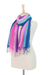 Cotton scarves, 'Innocent Colors' (pair) - Two Handwoven Ombre Cotton Wrap Scarves from Thailand (image 2f) thumbail