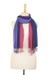 Cotton scarves, 'Colors of Experience' (pair) - Two Handwoven Cotton Wrap Scarves from Thailand (image 2g) thumbail