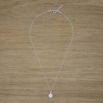 Sterling silver pendant necklace, 'Zodiac Charm Aries' - Sterling Silver Cubic Zirconia Aries Necklace from Thailand