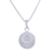 Collar colgante de plata esterlina - Collar con colgante de símbolo de Libra de plata esterlina de Tailandia