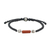 Jasper and silver pendant bracelet, 'Hill Tribe Brick' - Red Jasper and 950 Silver Pendant Bracelet thumbail