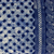 Cotton batik cushion cover, 'Modern Indigo' - Indigo Cotton Batik Rectangular Cushion Cover