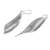 Silver dangle earrings, 'Gentle Breeze' - Handcrafted Karen Silver Dangle Earrings from Thailand (image 2c) thumbail