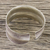 Sterling silver cuff bracelet, 'Silver Way' - Sterling Silver Cuff Bracelet from Thai Hill Tribes