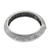 Sterling silver bangle bracelet, 'Spiraling Vines' - Handcrafted Sterling Silver Bangle Bracelet from Thailand