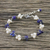 Cultured pearl and lapis lazuli beaded bracelet, 'Chiang Mai Memories in Blue' - Beaded Bracelet with Cultured Pearl and Lapis Lazuli (image 2) thumbail