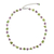 Amethyst and peridot beaded necklace, 'Chiang Mai Muse' - Amethyst and Peridot Beaded Necklace from Thailand (image 2c) thumbail