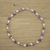 Amethyst and cultured pearl beaded necklace, 'Chiang Mai Spring' - Artisan Crafted Amethyst and Pink Cultured Pearl Necklace (image 2b) thumbail