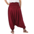 Rayon harem pants or jumpsuit, 'Elegant Lanna in Wine' - Solid Wine Red Rayon Convertible Jumpsuit or Harem Pants (image 2d) thumbail