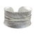 Pulsera de puño de plata de ley, 'Chiang Mai Surface' - Pulsera de puño texturizada de plata de ley