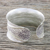 Sterling silver cuff bracelet, 'Chiang Mai Surface' - Sterling Silver Textured Cuff Bracelet (image 2b) thumbail