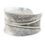 Sterling silver cuff bracelet, 'Chiang Mai Surface' - Sterling Silver Textured Cuff Bracelet (image 2c) thumbail