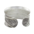 Sterling silver cuff bracelet, 'Chiang Mai Surface' - Sterling Silver Textured Cuff Bracelet (image 2d) thumbail