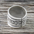 Sterling silver wrap ring, 'Eternal Memory' - Handcrafted Sterling Silver Wrap Ring from Thailand (image 2b) thumbail