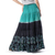 Cotton batik maxi skirt, 'Summer Dance' - Batik Painted Floral 100% Cotton Skirt from Thailand (image 2b) thumbail