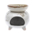Ceramic oil warmer, 'Elephant Fragrance in White' - Elephant-Shaped Ceramic Oil Warmer in White from Thailand (image 2f) thumbail