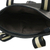 Leather shoulder bag, 'Accomplished' - Black Leather Handbag with Removable Strap and Roomy Pockets