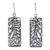 Sterling silver dangle earrings, 'Thai Grove' - Handmade Thai Sterling Silver Dangle Earrings