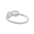 Sterling silver mid-finger ring, 'Gleaming Knot' - Sterling Silver Cocktail Mid-Finger Ring from Thailand