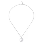 Sterling silver pendant necklace, 'Graceful Feline' - Handmade Sterling Silver Cat Pendant Necklace from Thailand