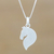 Sterling silver pendant necklace, 'Equine Grace' - Sterling Silver Horse Pendant Necklace from Thailand