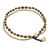 Tiger's eye beaded anklet, 'Ringing Beauty' - Tiger's Eye and Brass Beaded Anklet from Thailand (image 2c) thumbail