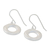 Sterling silver dangle earrings, 'Modern Allure' - Handmade Thai Sterling Silver Modern Dangle Earrings