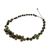 Tiger's eye and unakite beaded necklace, 'Burgundy Runway Chic' - Handmade Tigers Eye Unakite Beaded Necklace Thailand (image 2d) thumbail