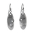 Sterling silver dangle earrings, 'Mystical Modernity' - Modern Sterling Silver Dangle Earrings from Thailand thumbail