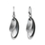 Sterling silver dangle earrings, 'Mystical Trios' - Curvy Sterling Silver Dangle Earrings from Thailand thumbail