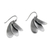 Sterling silver dangle earrings, 'Mystical Trios' - Curvy Sterling Silver Dangle Earrings from Thailand (image 2c) thumbail