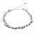 Amethyst and cultured pearl beaded bracelet, 'Thai Magic' - Amethyst and Cultured Pearl Beaded Necklace from Thailand (image 2c) thumbail