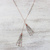 Garnet and quartz wrap necklace, 'Beautiful Showers' - Garnet and Quartz Beaded Wrap Necklace from Thailand (image 2b) thumbail