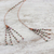 Garnet and quartz wrap necklace, 'Beautiful Showers' - Garnet and Quartz Beaded Wrap Necklace from Thailand (image 2c) thumbail