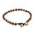 Jasper beaded bracelet, 'Brilliant Day' - Red Jasper Beaded Bracelet from Thailand