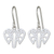 Ohrhänger aus Sterlingsilber - Handgefertigte Elefanten-Ohrringe aus Sterlingsilber