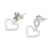 Ohrhänger aus Sterlingsilber - Romantische Hugs and Kisses-Ohrringe aus Sterlingsilber